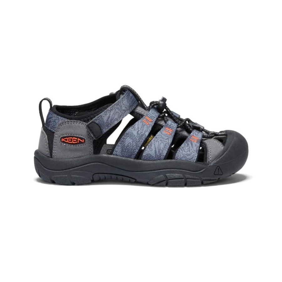 Keen Newport H2 Steel Grey Black Big Kid'S | Boys