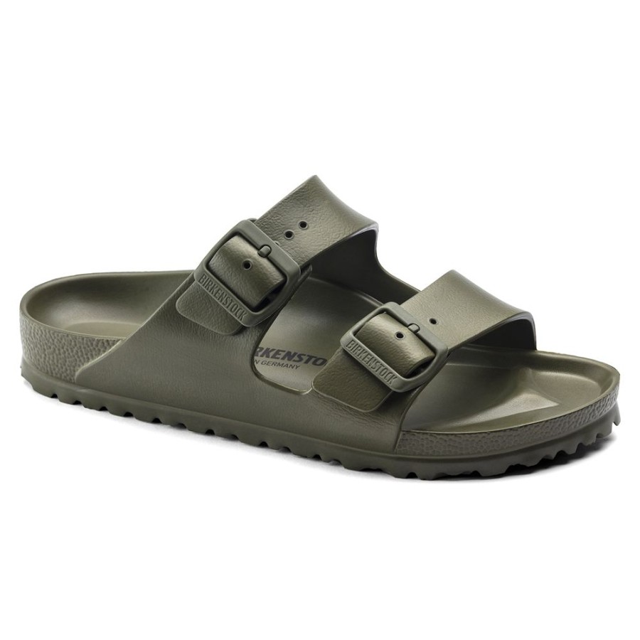 Birkenstock Arizona Eva Khaki Narrow Width | Sandals