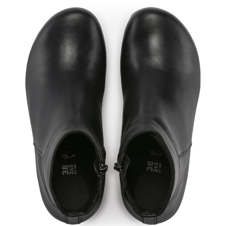 Birkenstock Ebba Black Leather Narrow Width | Boots