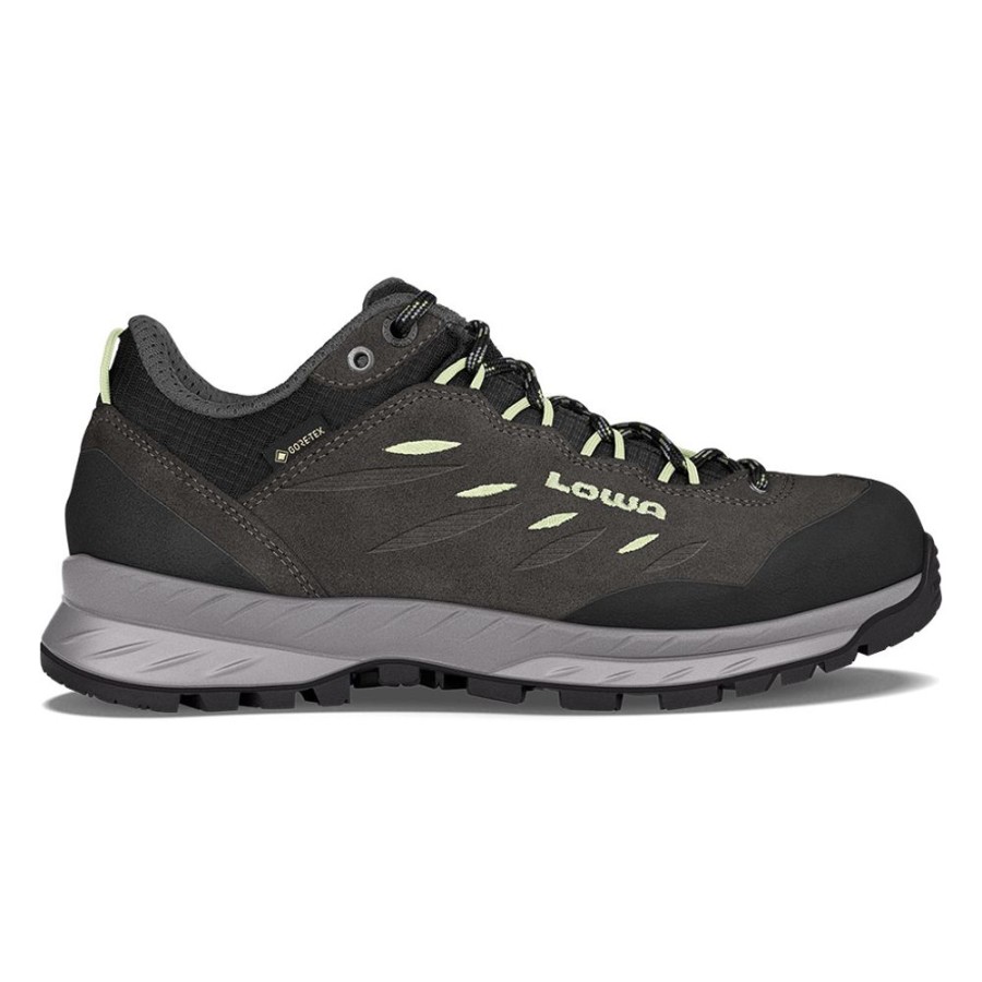 Lowa Delago Gtx Lo Anthracite Mint Women'S | Casual