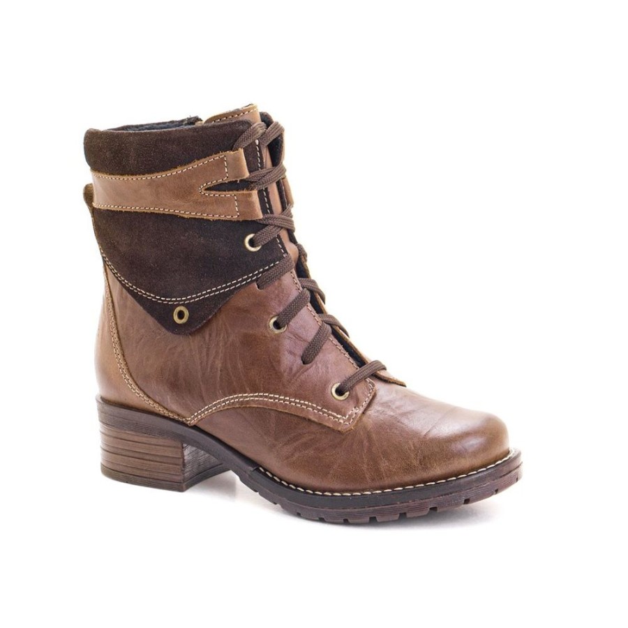 Dromedaris Kara Suede Chocolate Leather | Boots