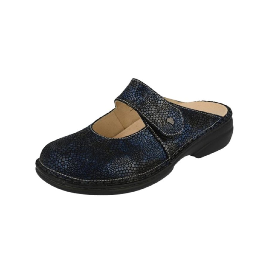 Finn Comfort Stanford Paloma Azur | Clogs