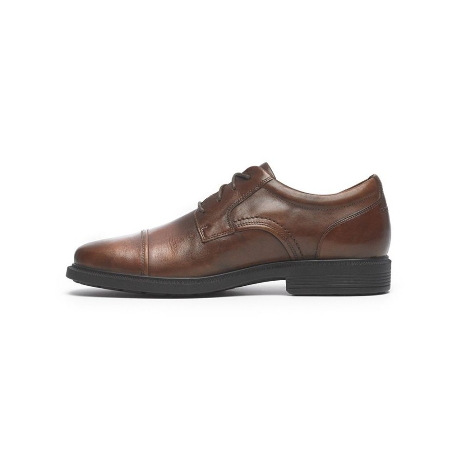 Rockport Dressports Luxe Cap Toe Oxford New Brown | Dress