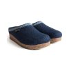 Haflinger Zig Zag Captains Blue | Clogs