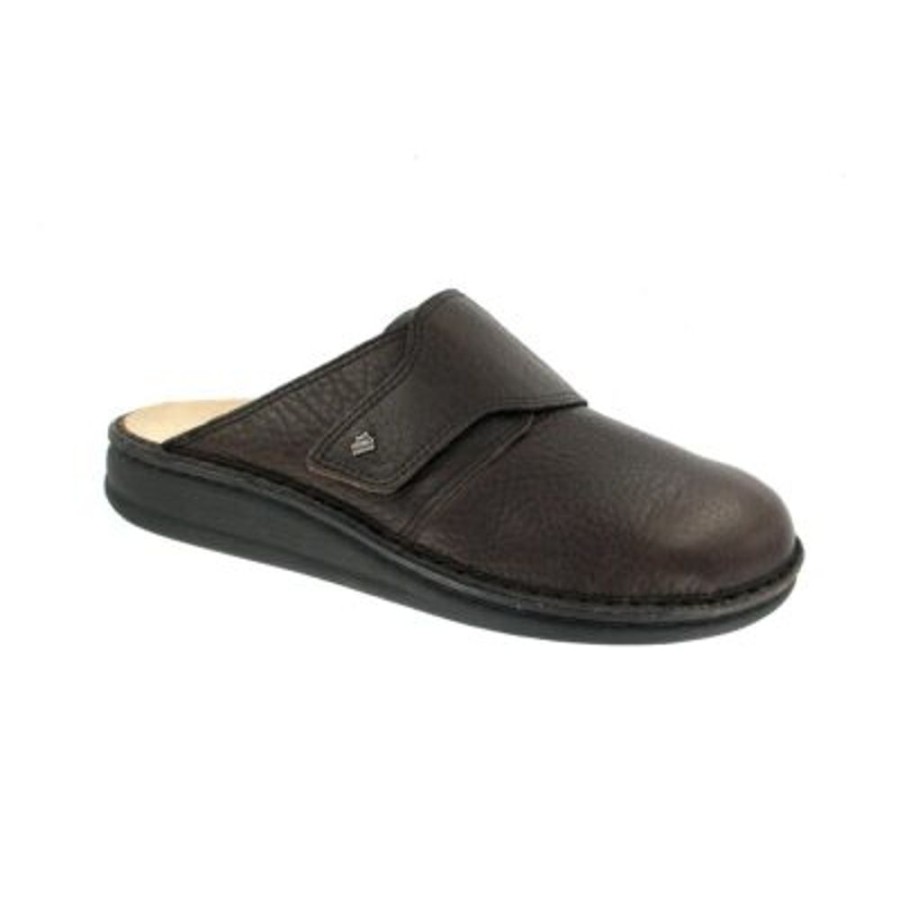 Finn Comfort Amalfi Mocha Leather | Clogs