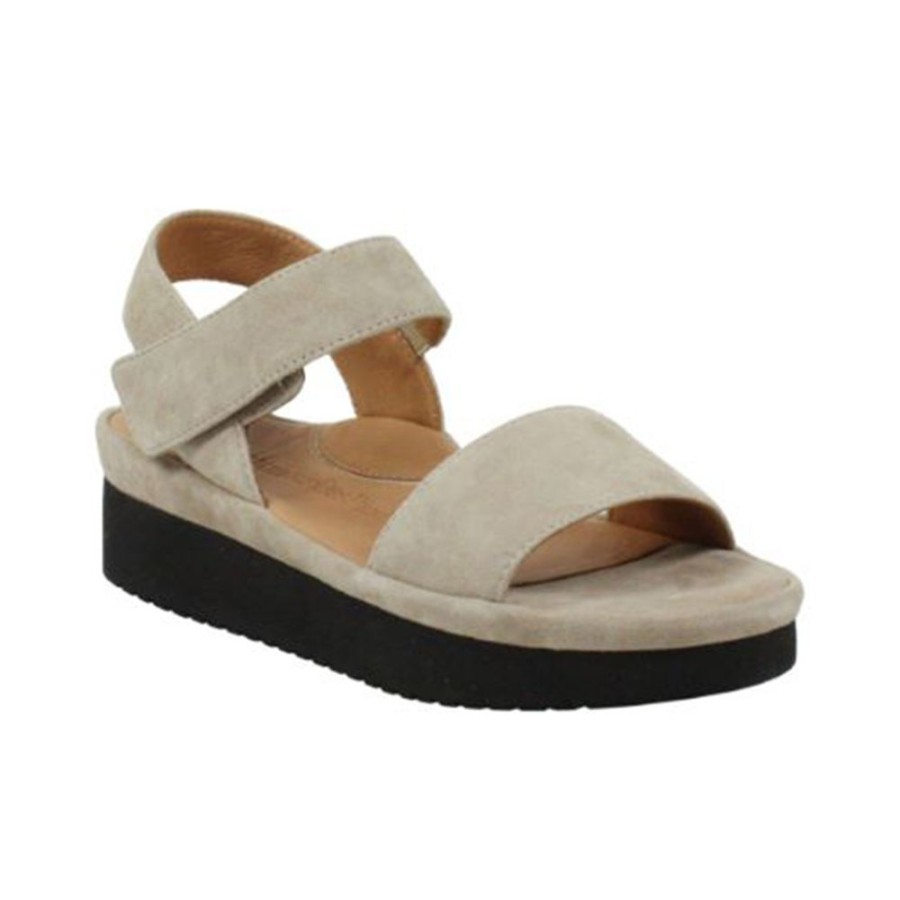 L'Amour des Pieds Abrilla Taupe Suede | Sandals