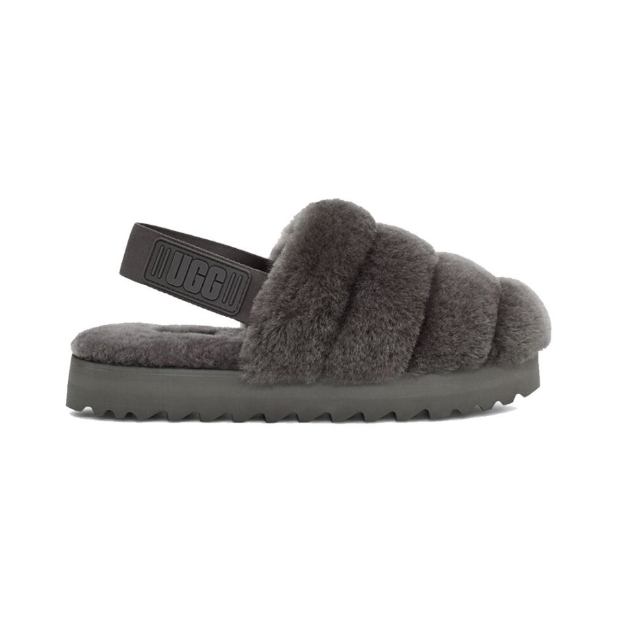 UGG® Super Fluff Charcoal Women'S | Slippers