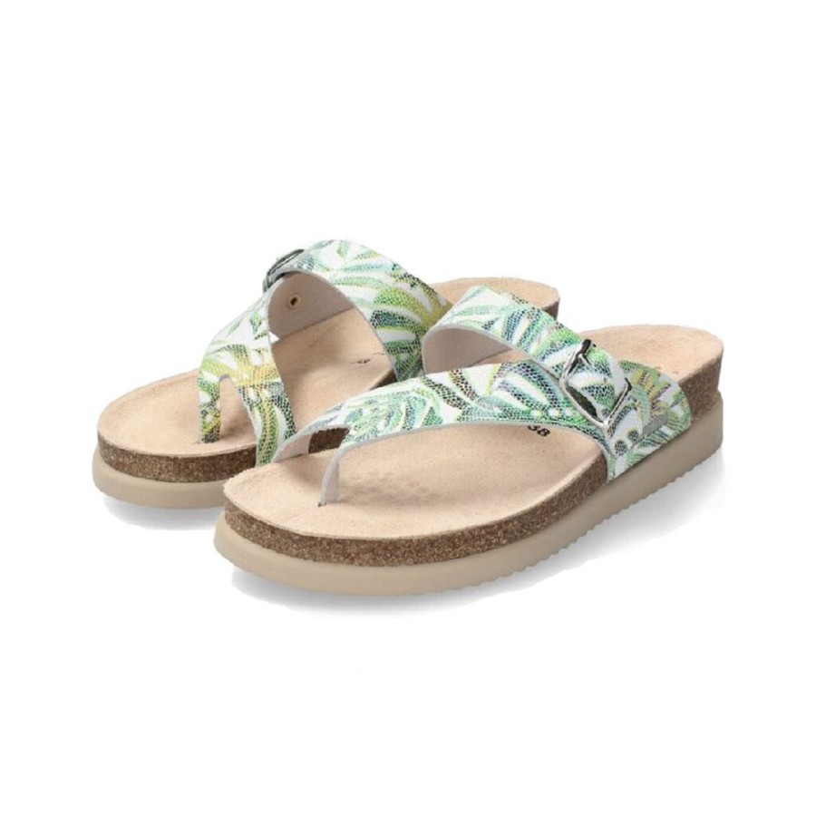 Mephisto Helen Green Palms Women'S | Sandals