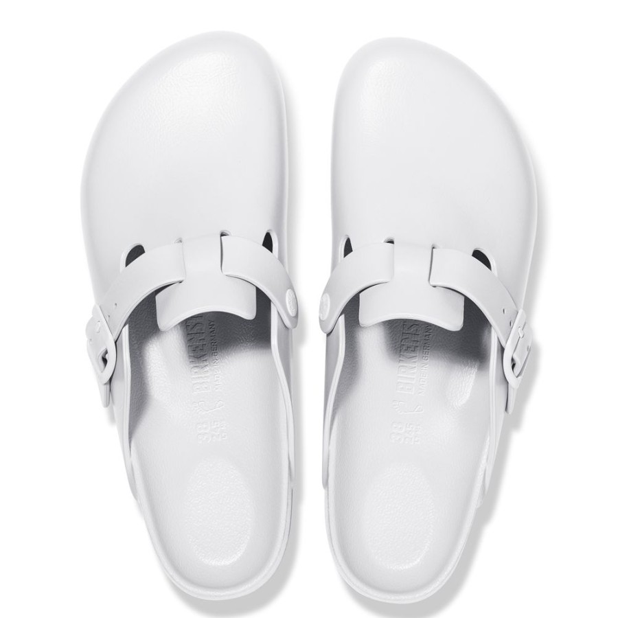 Birkenstock Boston Eva White Regular Width | Clogs