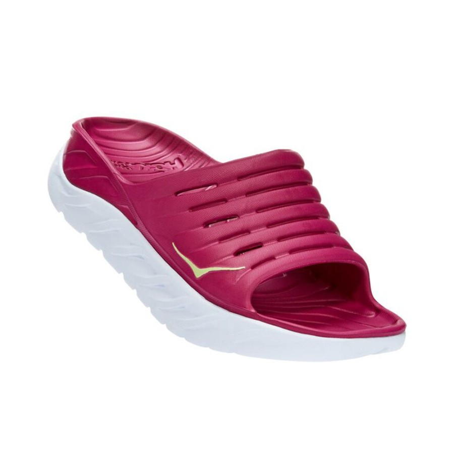 Hoka Ora Recovery Slide Festival Fuchsia Butterfly Women'S | Sandals