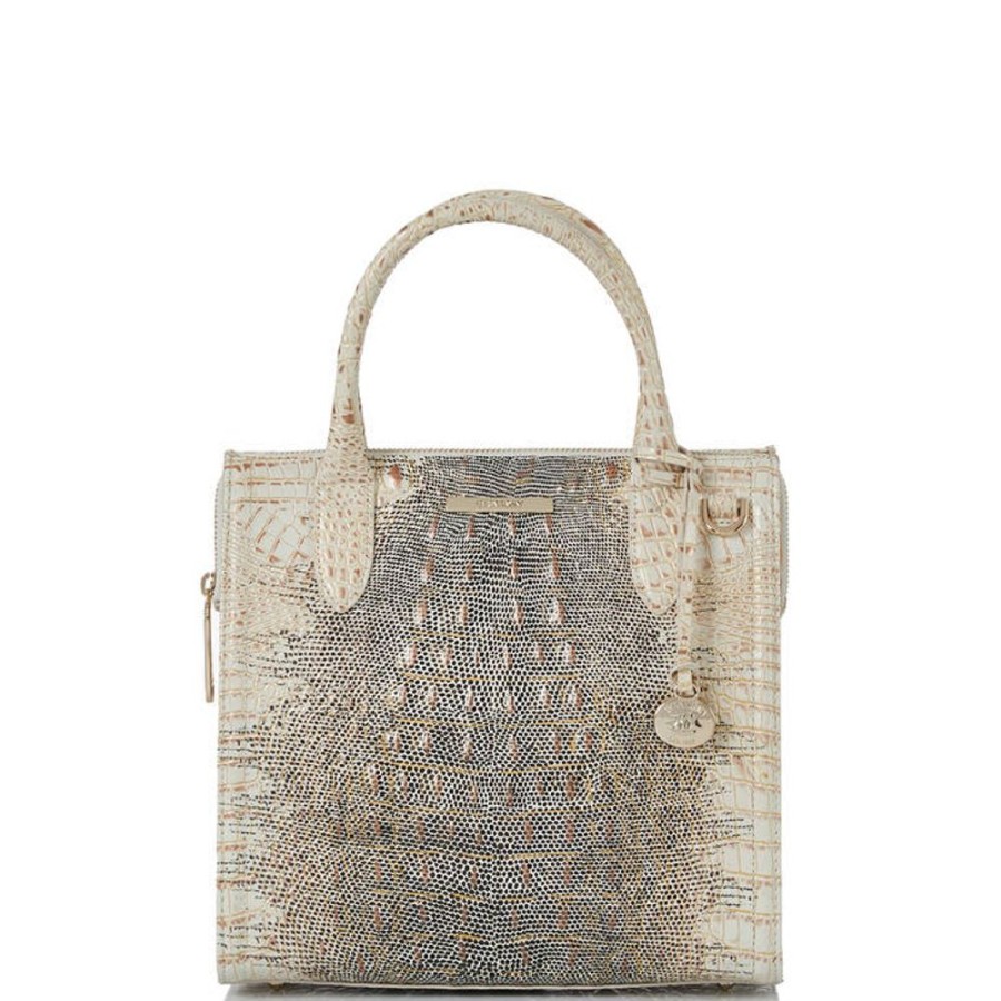 Brahmin Small Caroline Ivory Iguana Ombre Melbourne | Bags