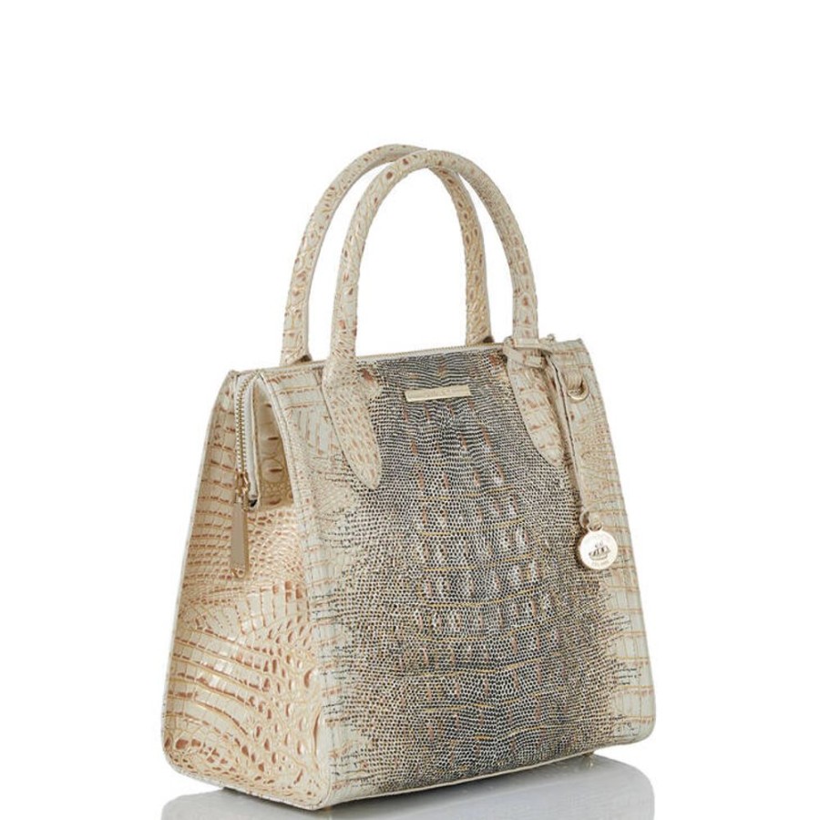 Brahmin Small Caroline Ivory Iguana Ombre Melbourne | Bags