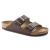 Birkenstock Arizona Vintage Wood Roast Regular Width Hard Footbed | Sandals