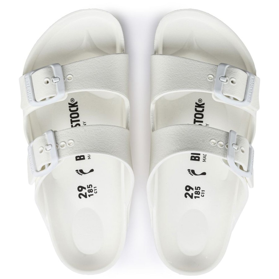 Birkenstock Arizona Kid'S Eva White Narrow Width | Girls