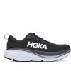 Hoka Bondi 8 Wide Black White Men'S | Athletic