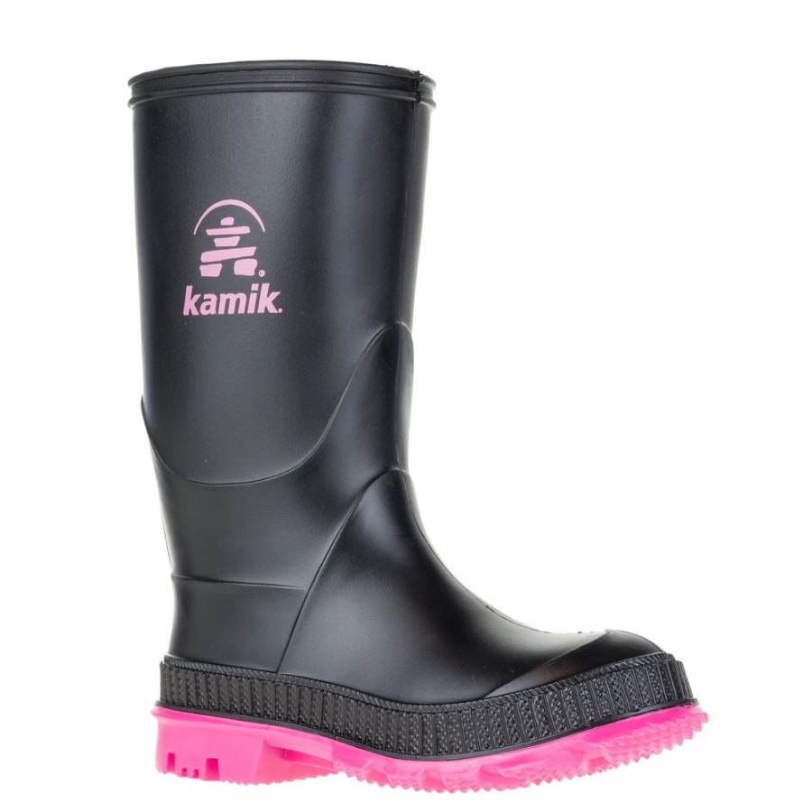 Kamik Stomp Black Magenta | Girls