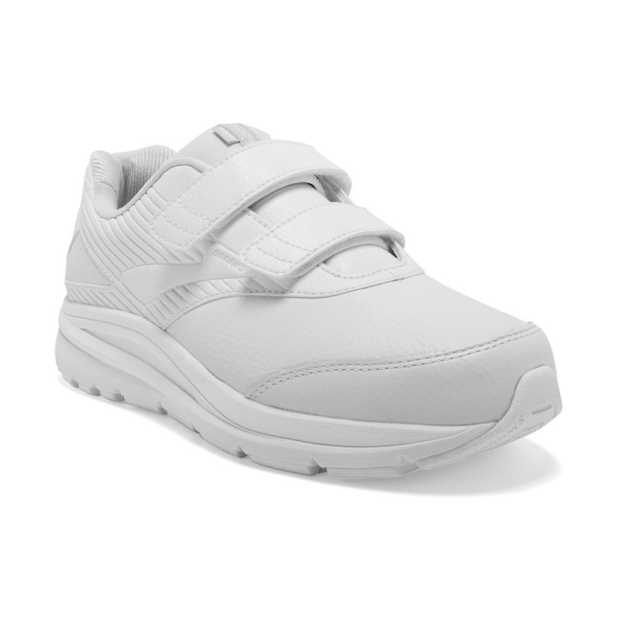 Brooks Running Addiction Walker V-Strap 2 White Women'S | Athletic