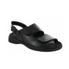 Wolky Nimes Black Smooth Leather | Sandals