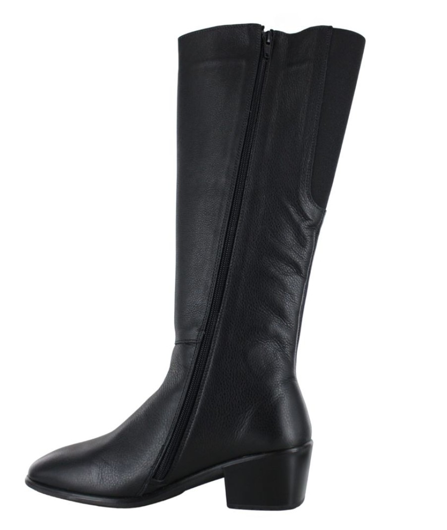 Naot Gift Black Leather | Boots