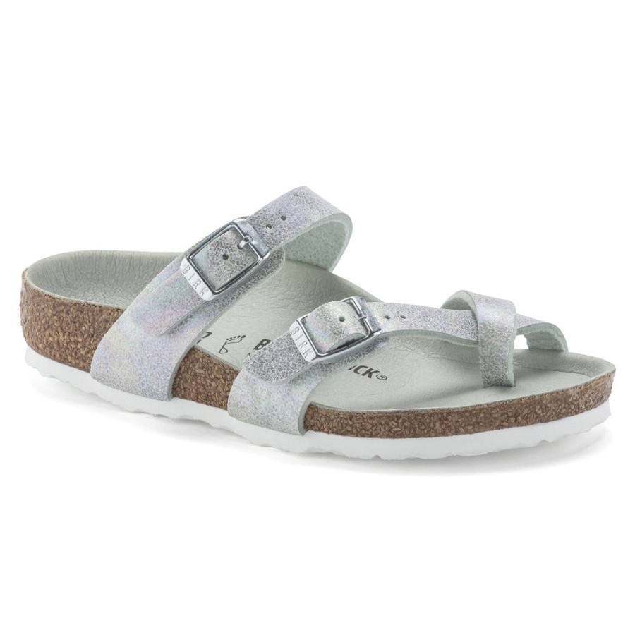 Birkenstock Mayari Kid'S Iridescent Matcha Narrow Width | Girls