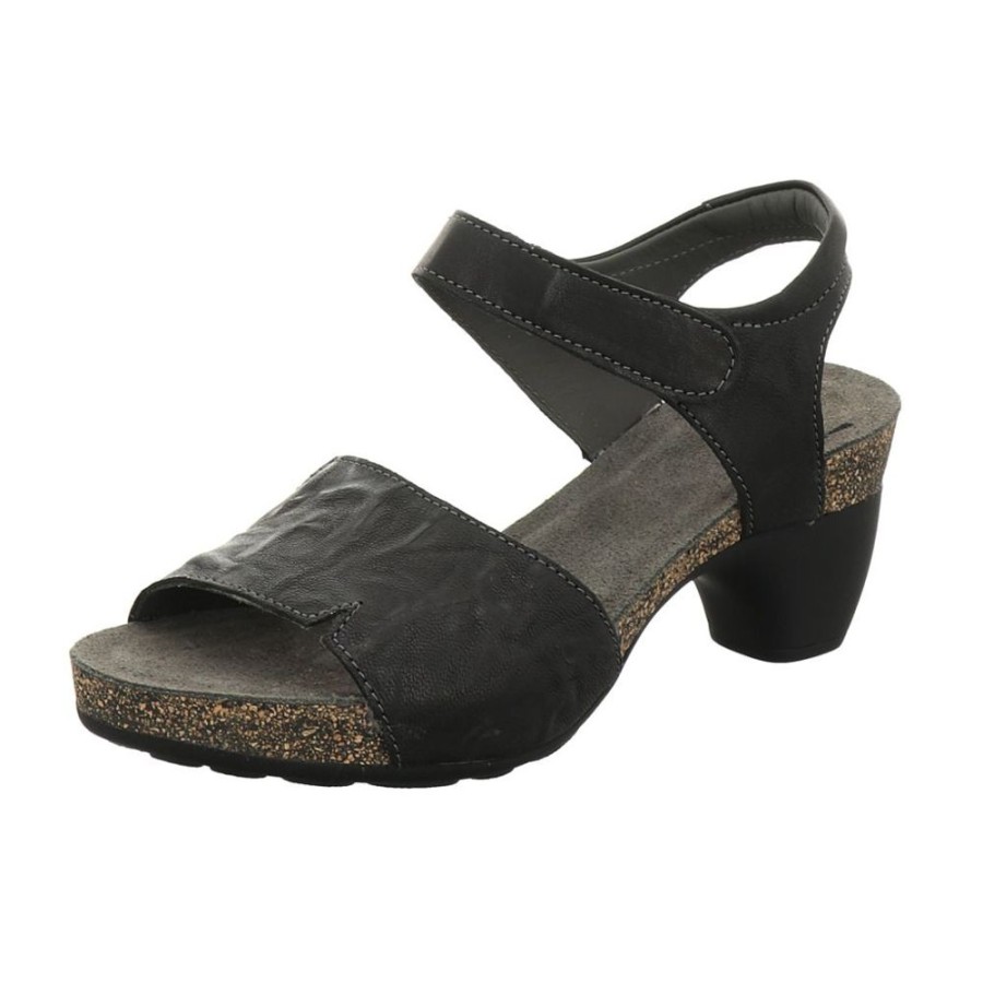 Think 3000000Bk Black Women'S | Sandals