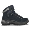 Lowa Renegade Gtx Mid Navy Grey Women'S | Boots