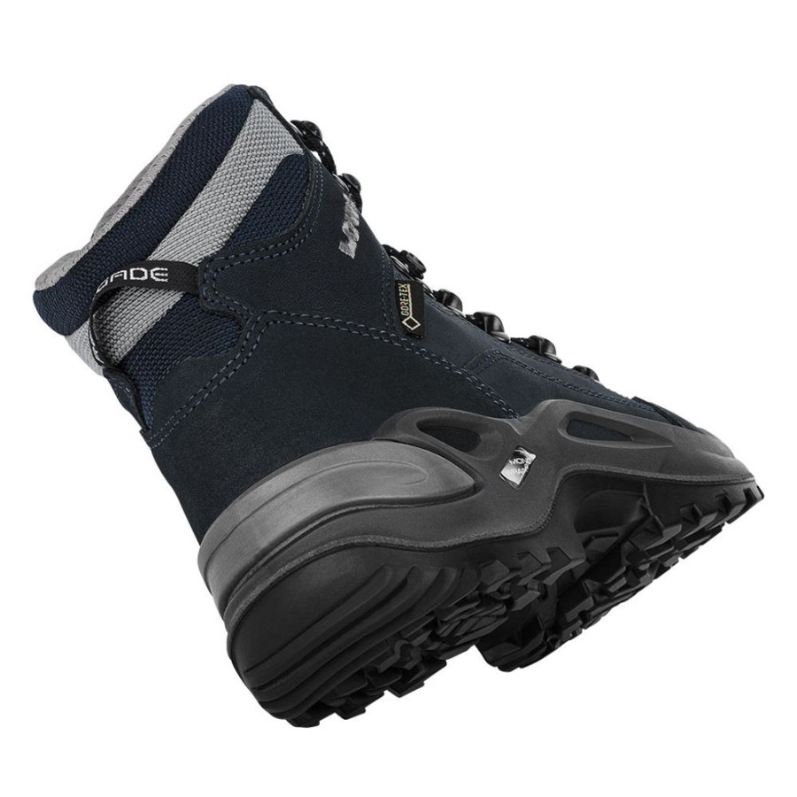 Lowa Renegade Gtx Mid Navy Grey Women'S | Boots