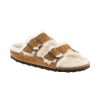 Birkenstock Arizona Shearling Mink Suede Regular Width | Slippers