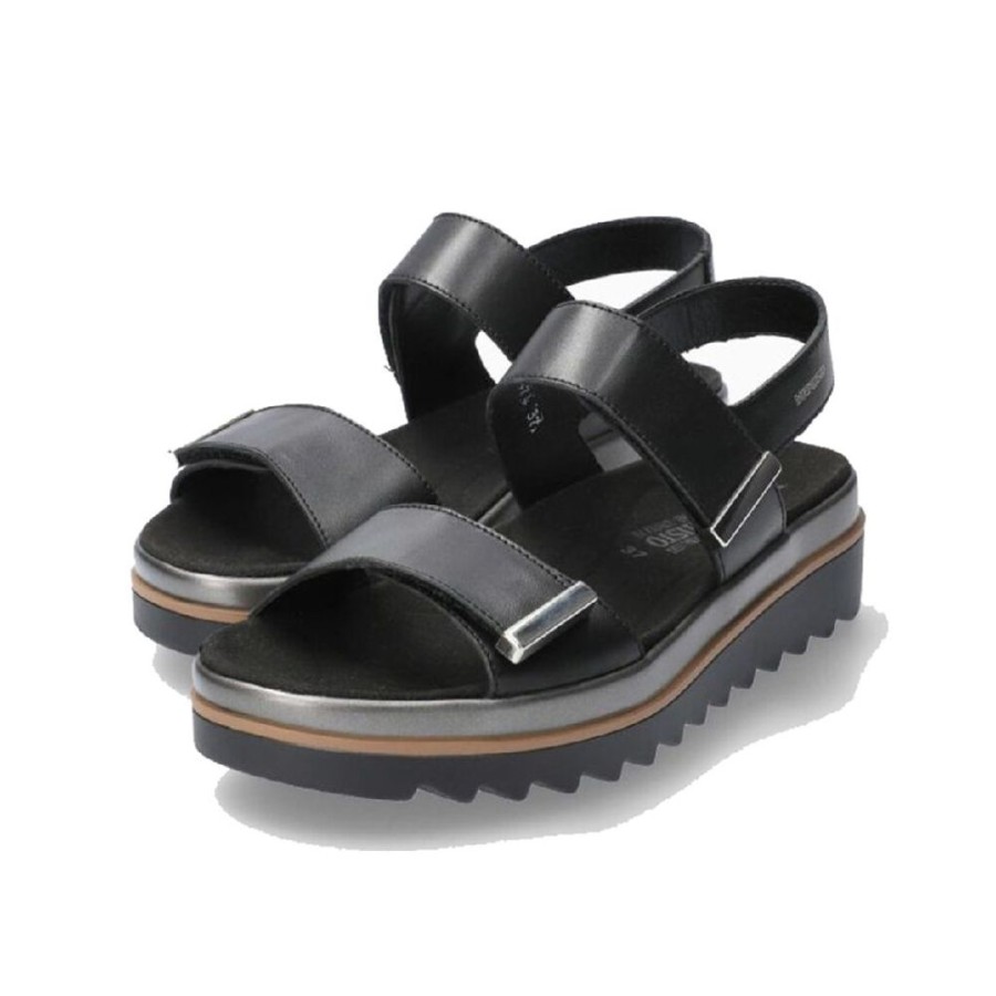 Mephisto Dominica Black Women'S | Sandals