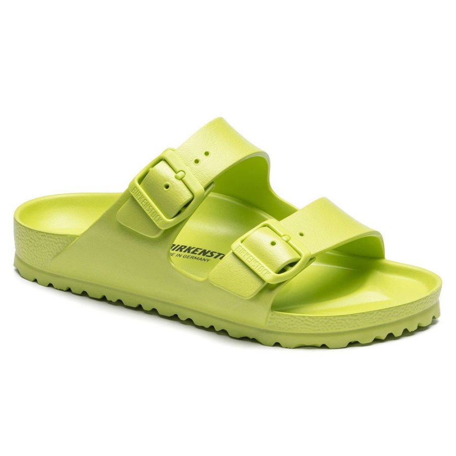 Birkenstock Arizona Eva Active Lime Narrow Width | Sandals