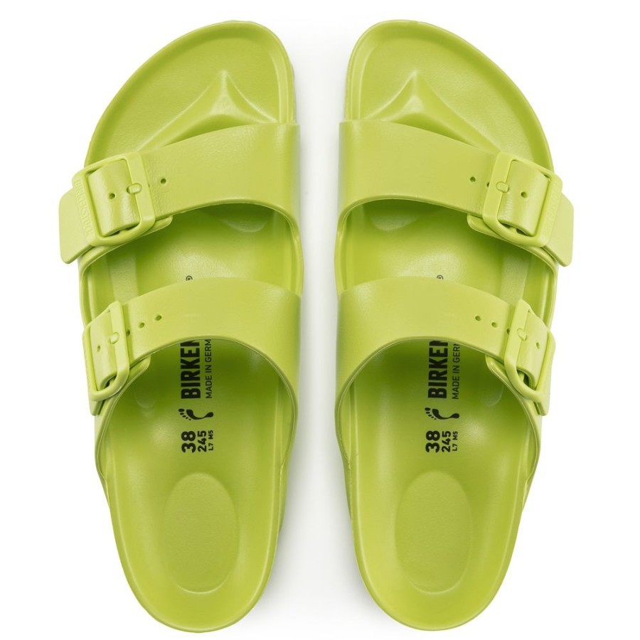 Birkenstock Arizona Eva Active Lime Narrow Width | Sandals