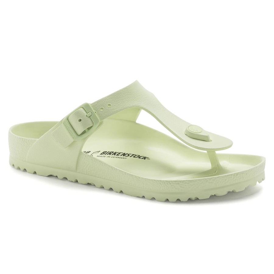 Birkenstock Gizeh Eva Faded Lime Regular Width | Sandals