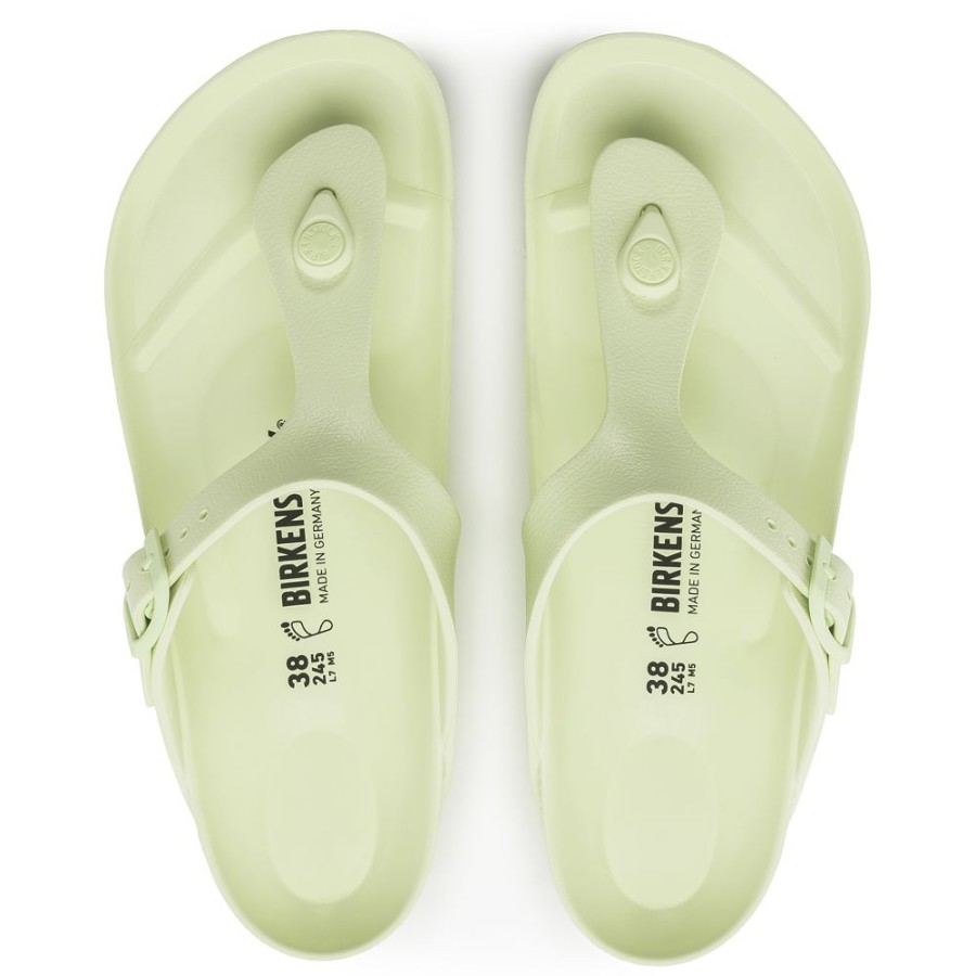 Birkenstock Gizeh Eva Faded Lime Regular Width | Sandals