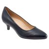 Trotters Kiera Navy Smooth Leather | Dress