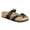 Birkenstock Mayari Birko-Flor Black Regular Width Hard Footbed | Sandals