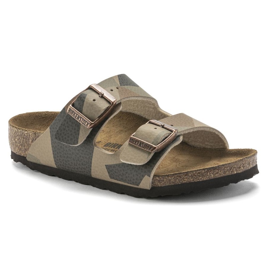 Birkenstock Arizona Kid'S Geo Camo Narrow Width | Girls