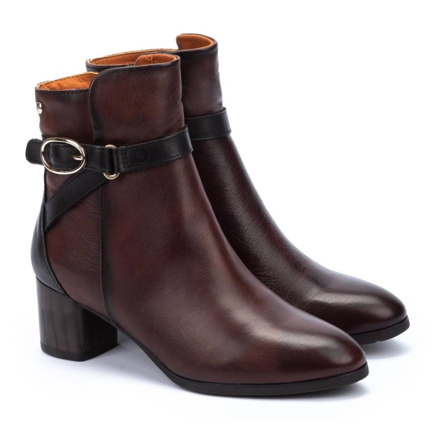 Pikolinos Calafat Color Block Caoba | Boots