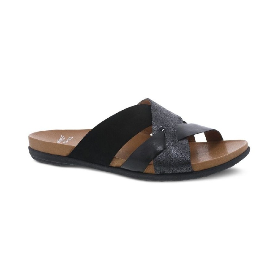 Dansko Joanna Black Multi | Sandals