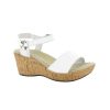 Naot Pier Soft White Leather | Sandals