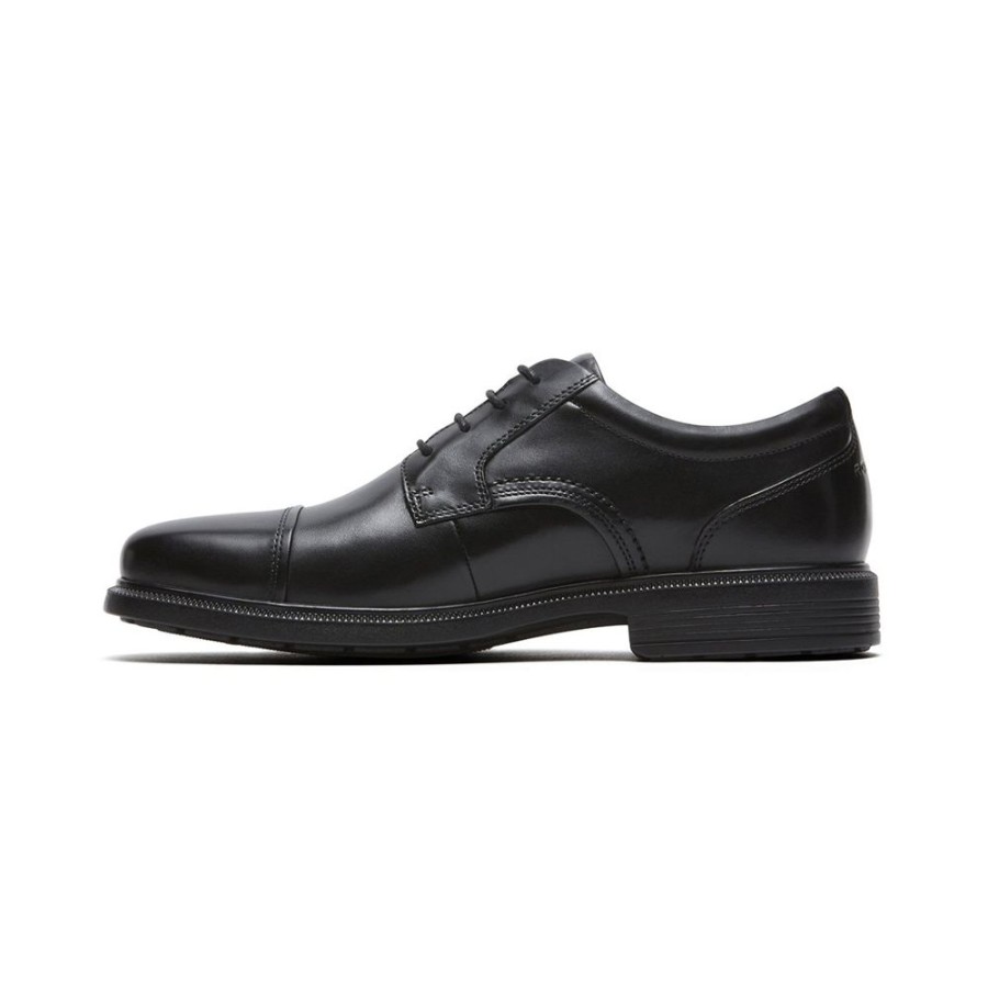 Rockport Dressports Luxe Cap Toe Oxford Black | Dress