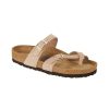 Birkenstock Mayari Sandcastle Nubuck Leather Regular Width Soft Footbed | Sandals