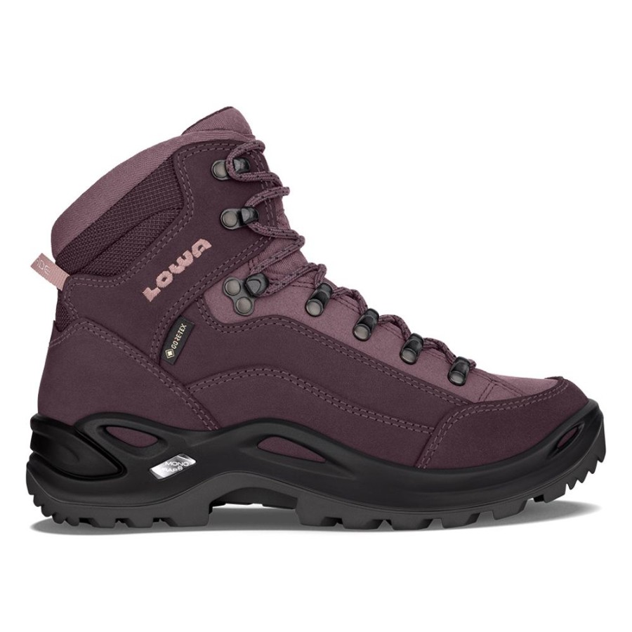 Lowa Renegade Gtx Mid Prune Mauve Women'S | Boots