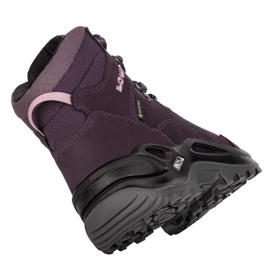 Lowa Renegade Gtx Mid Prune Mauve Women'S | Boots