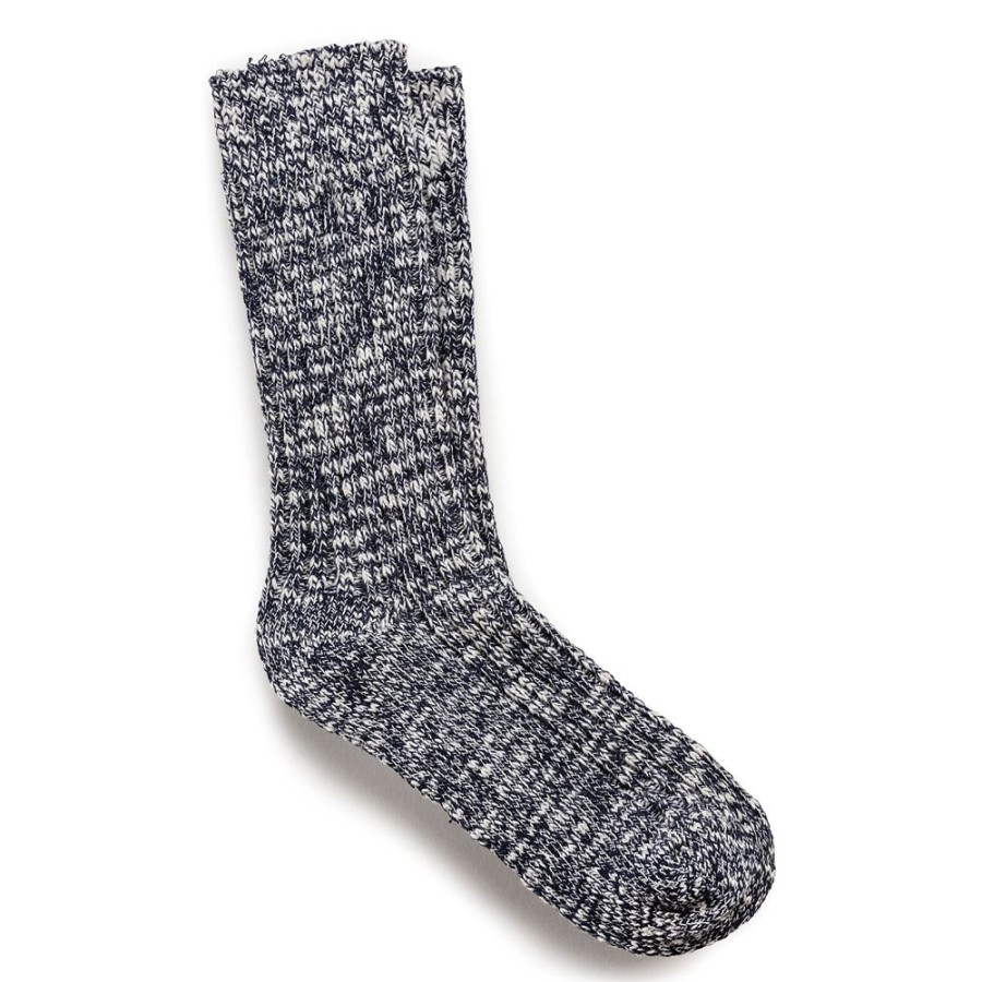 Birkenstock Cotton Slub Women'S Sock Blue White | Socks