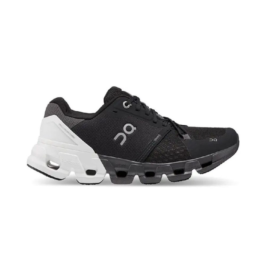 On Cloudflyer 4 Black White Women'S | Athletic