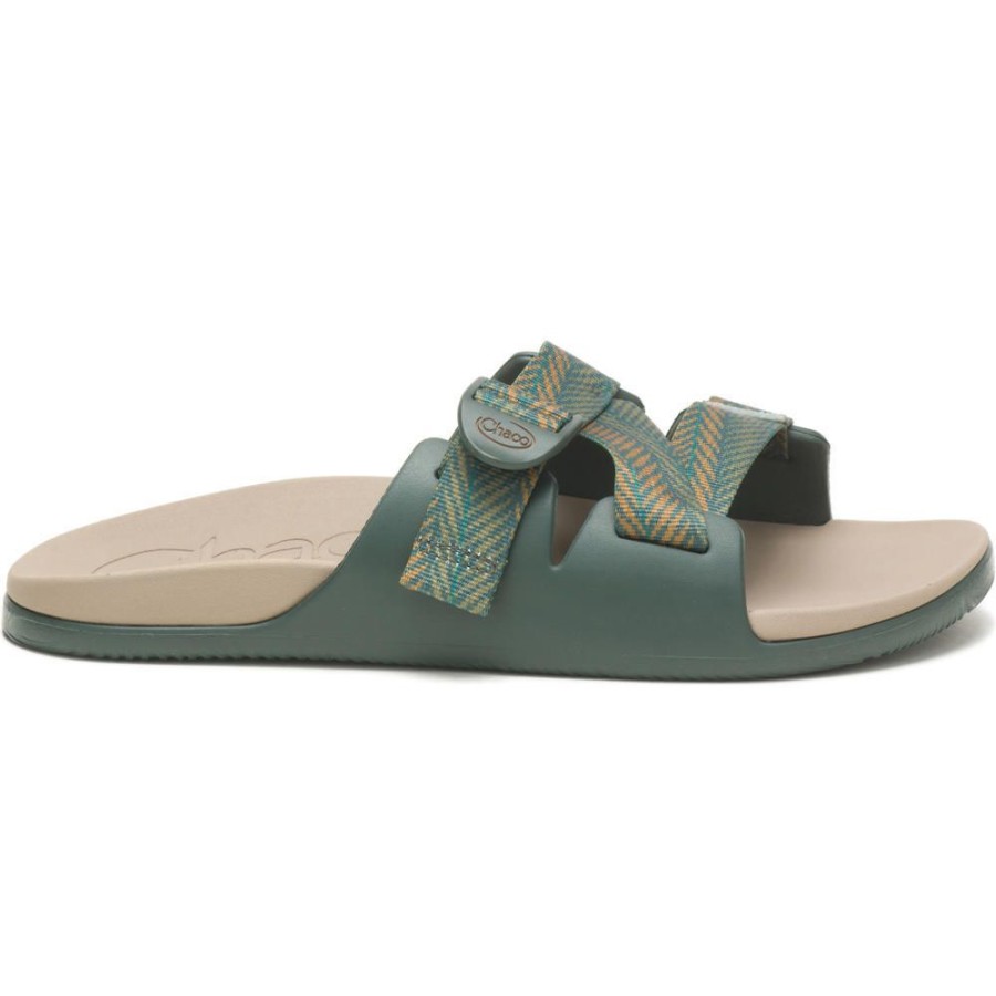 Chaco Chillos Slide Bracken Olive Men'S | Sandals