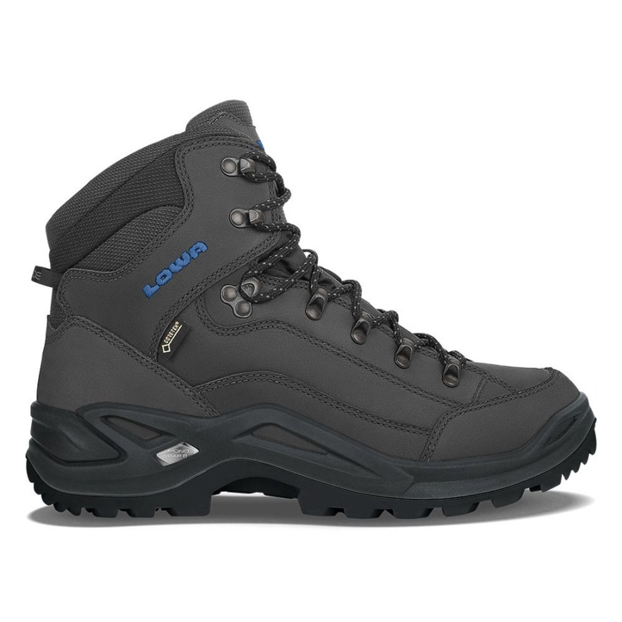 Lowa Renegade Gtx Mid Anthracite Steel Blue Men'S | Boots