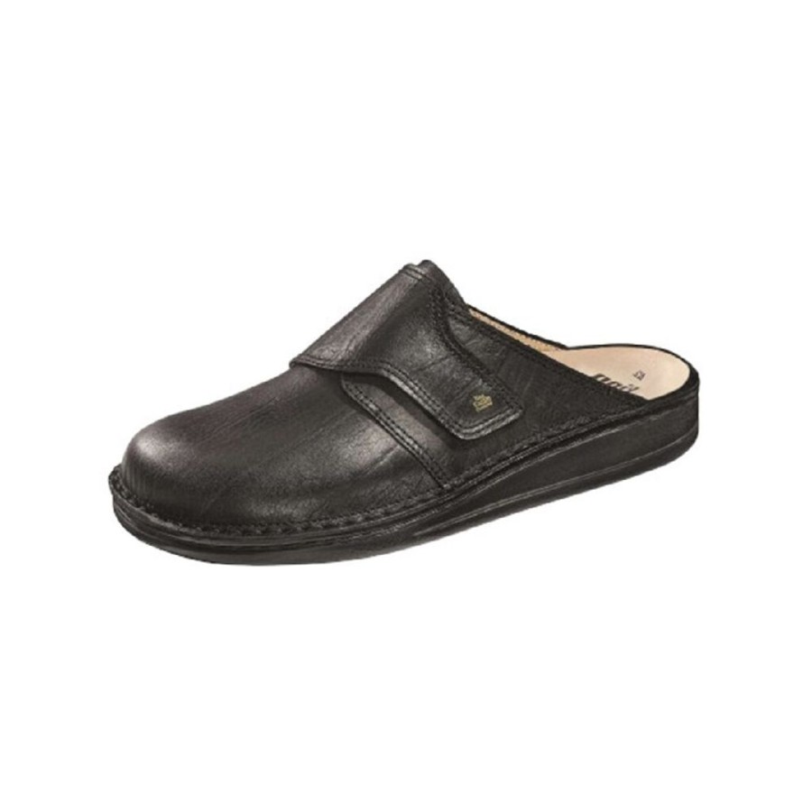 Finn Comfort Amalfi Schwarz Caratrangun | Clogs