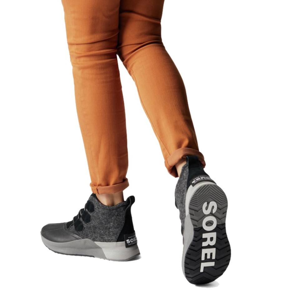 Sorel Out N About Iii Wp Black Sea Salt | Boots