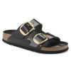 Birkenstock Arizona Big Buckle High Shine Black Narrow Width | Sandals